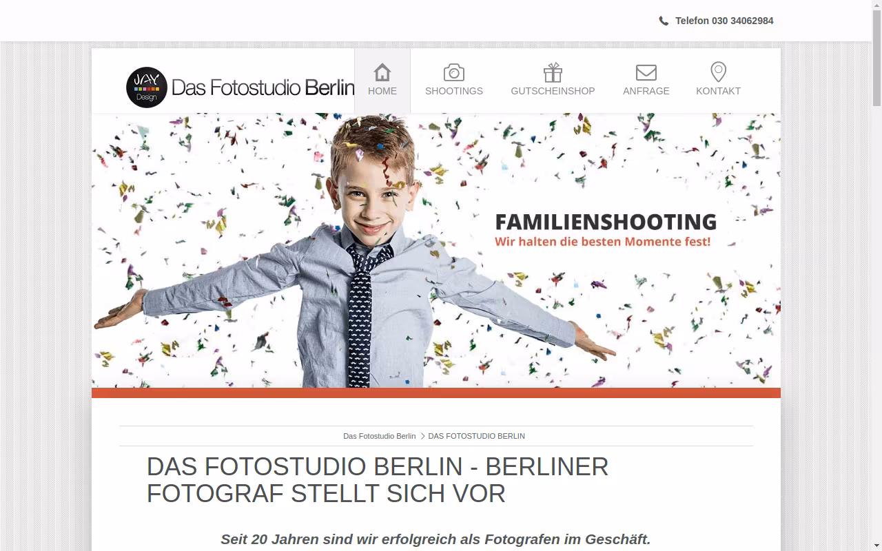 Das Fotostudio Berlin